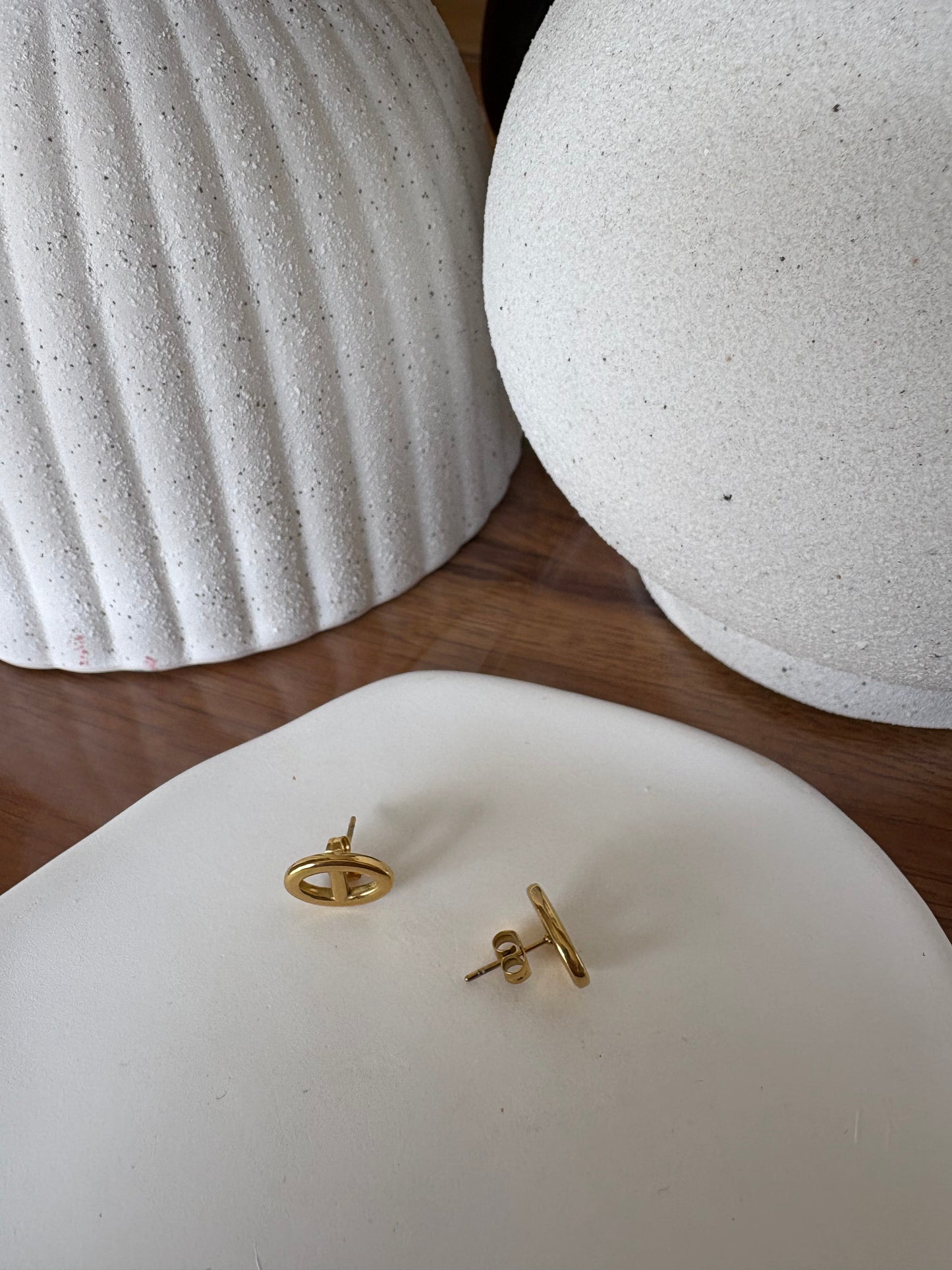 Boucles d'oreilles nez de cochon