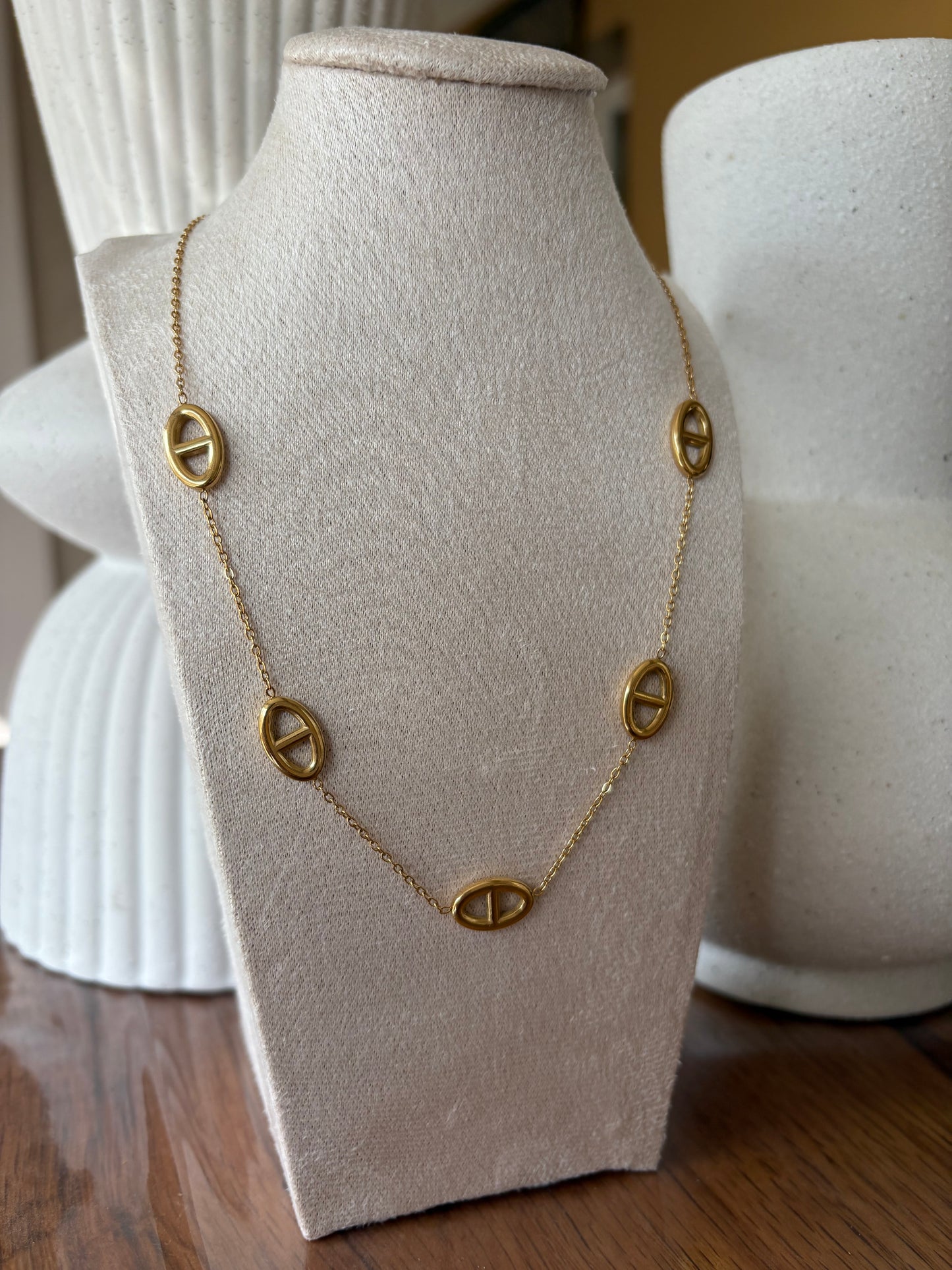 Collier nez de cochon