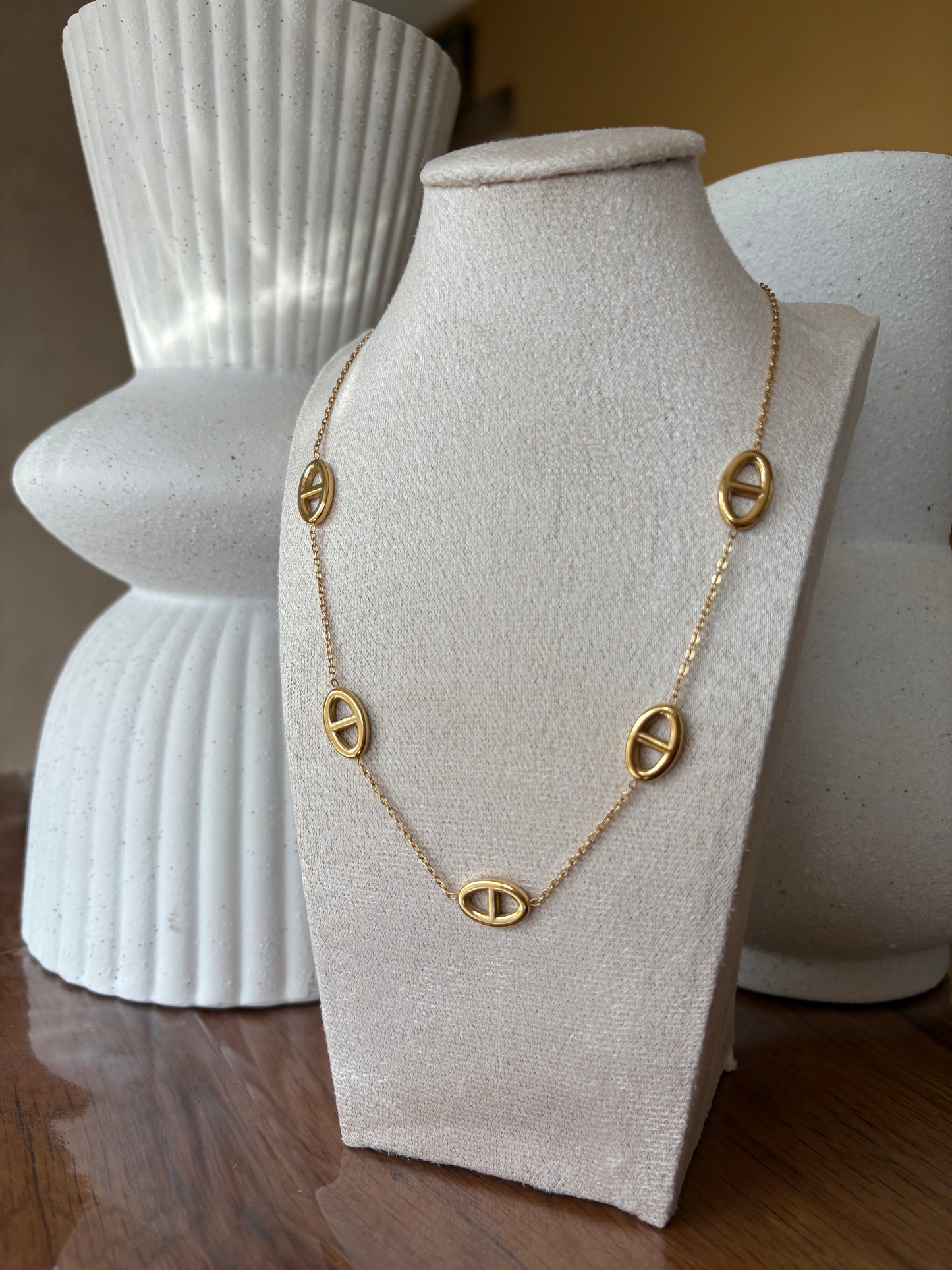 Collier nez de cochon