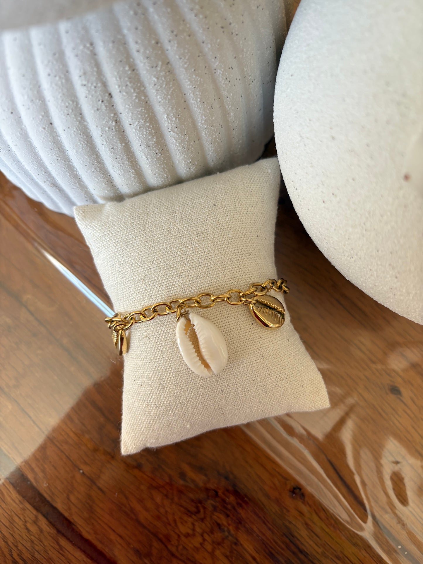 Bracelet coquillage