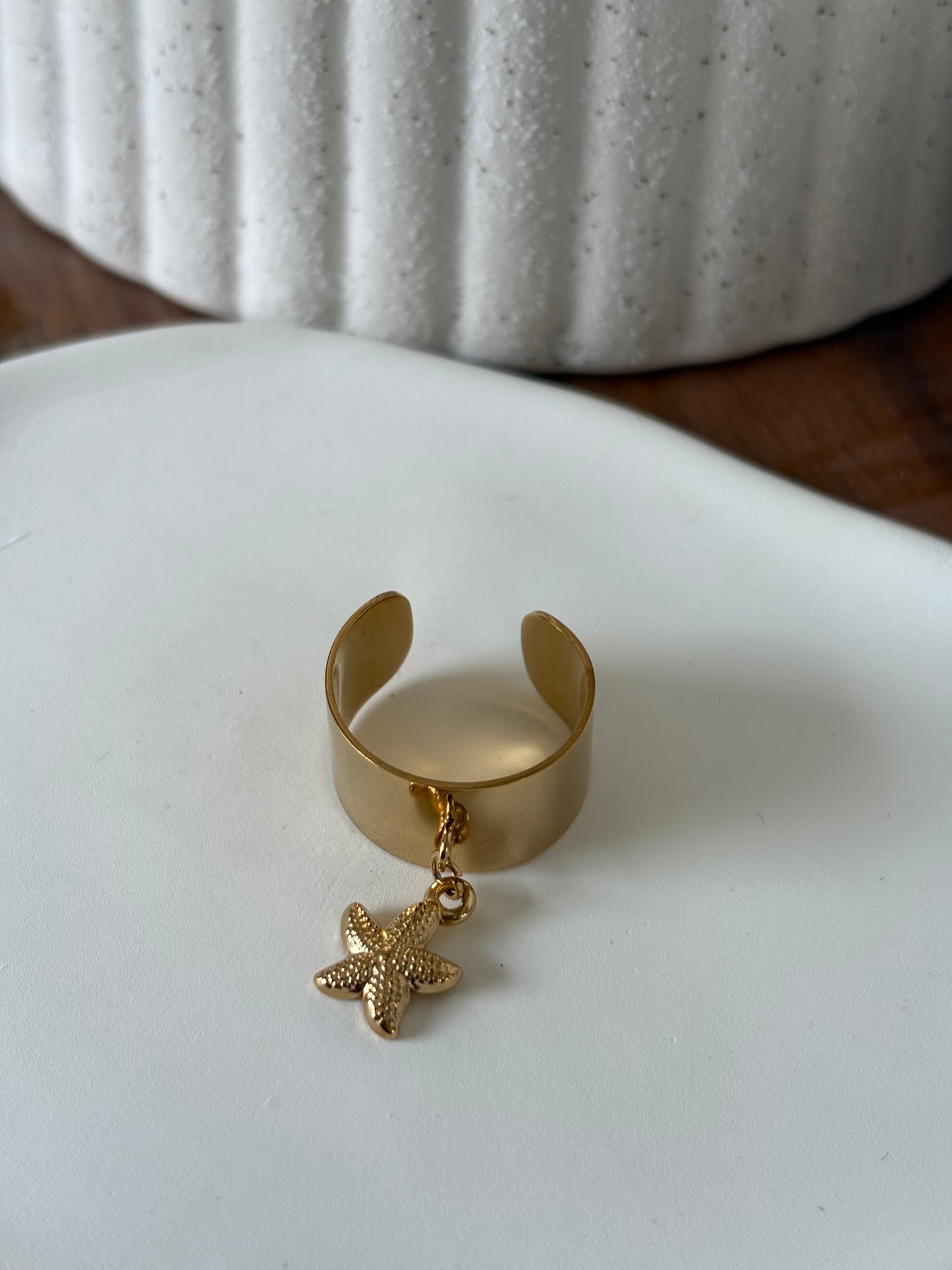 Bague étoile de mer