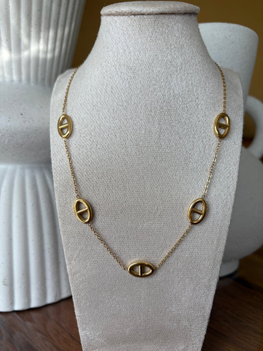 Collier nez de cochon