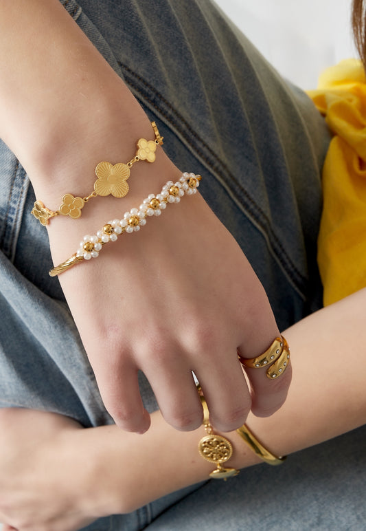 Bracelet trèfle