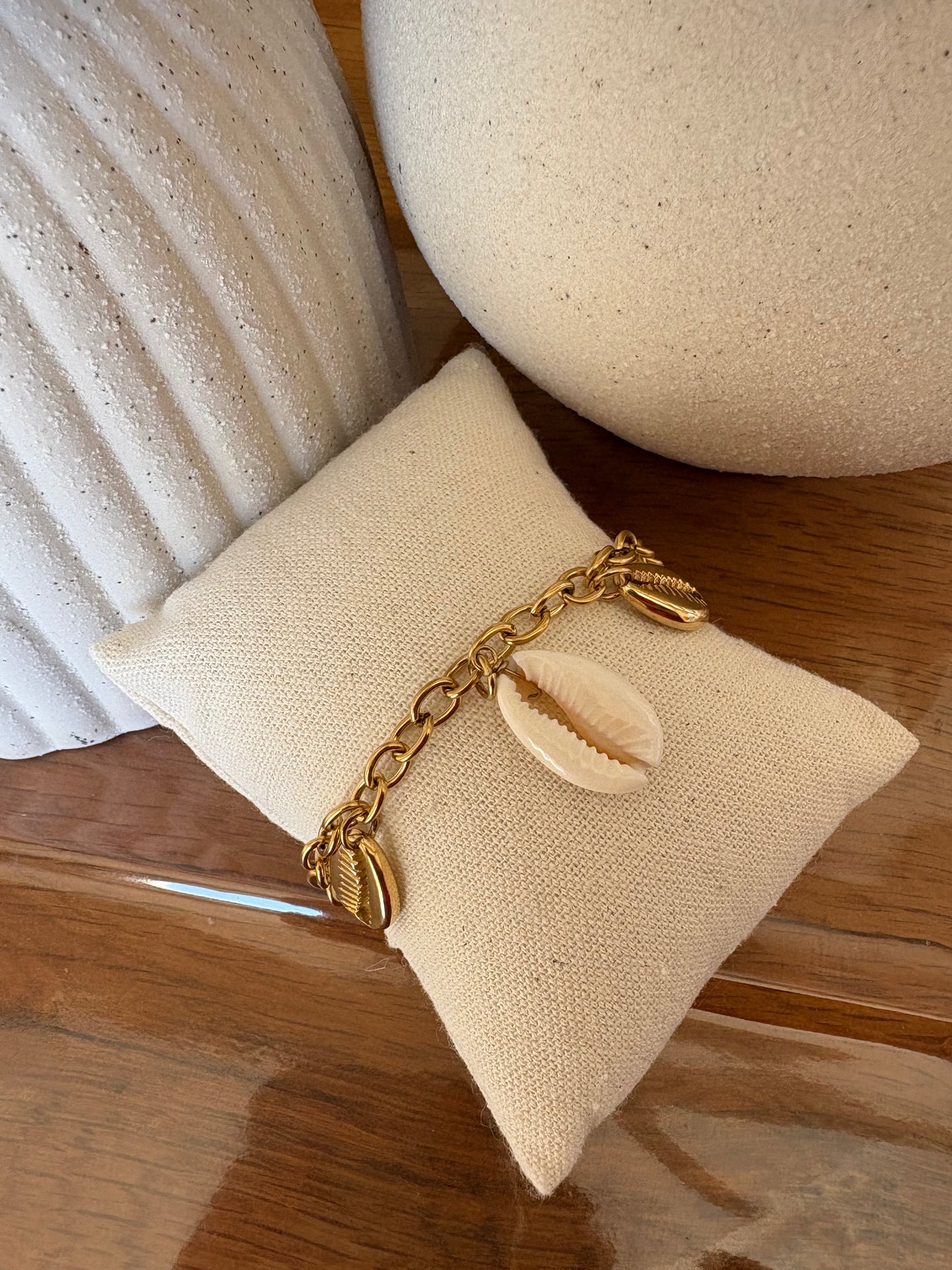 Bracelet coquillage