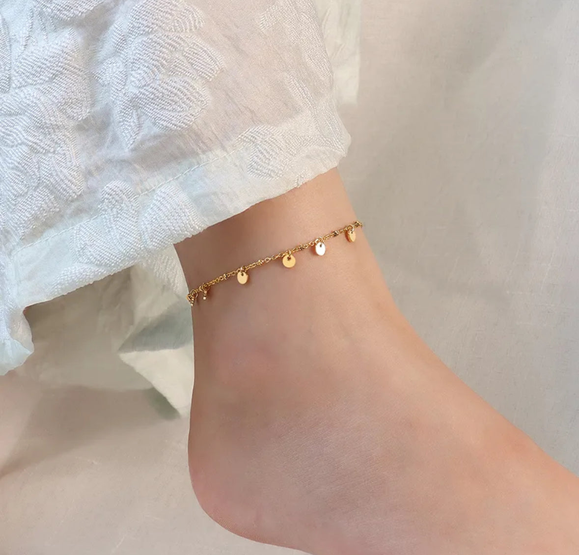 Bracelet de cheville pampilles