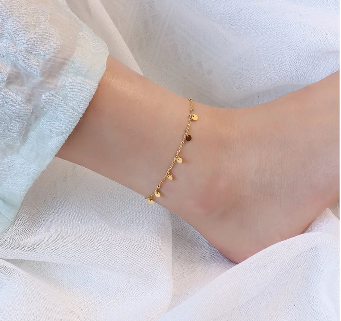 Bracelet de cheville pampilles